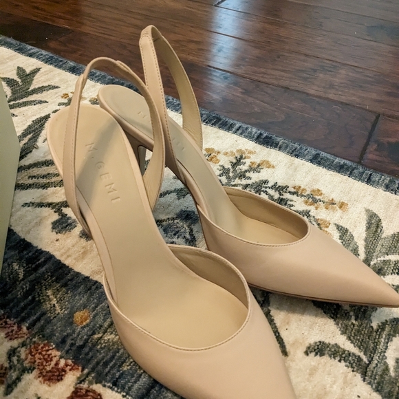 M. Gemi Mia 90mm Leather Heels - Picture 2 of 5